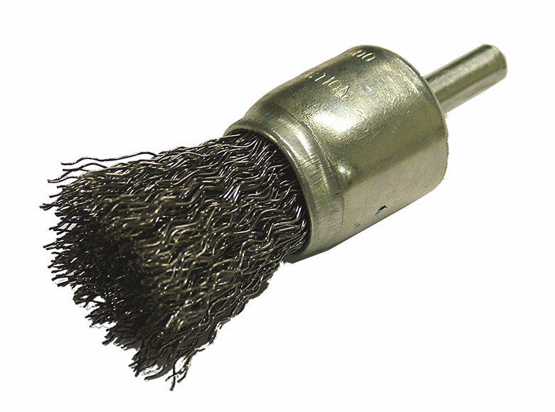 Faithfull FAIWBS25E Wire End Brush 25mm Flat End - Premium Wire Brush Attachments from FAITHFULL - Just $4.25! Shop now at W Hurst & Son (IW) Ltd