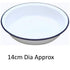 Falcon Enamelware Round Pie Dish - Various Sizes 14cm Dia - 46514 Pie Dishes & Pans Nimbus Products Falcon Google Product Nimbus Products Ovenware Plates & Bowls Product Type_Pie Dishes & Pans