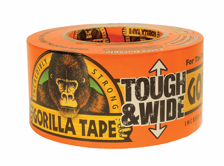 Gorilla Tape Tough & Wide 73mm x 27m - Premium All Purpose Tape from Gorilla Glue - Just $20.50! Shop now at W Hurst & Son (IW) Ltd