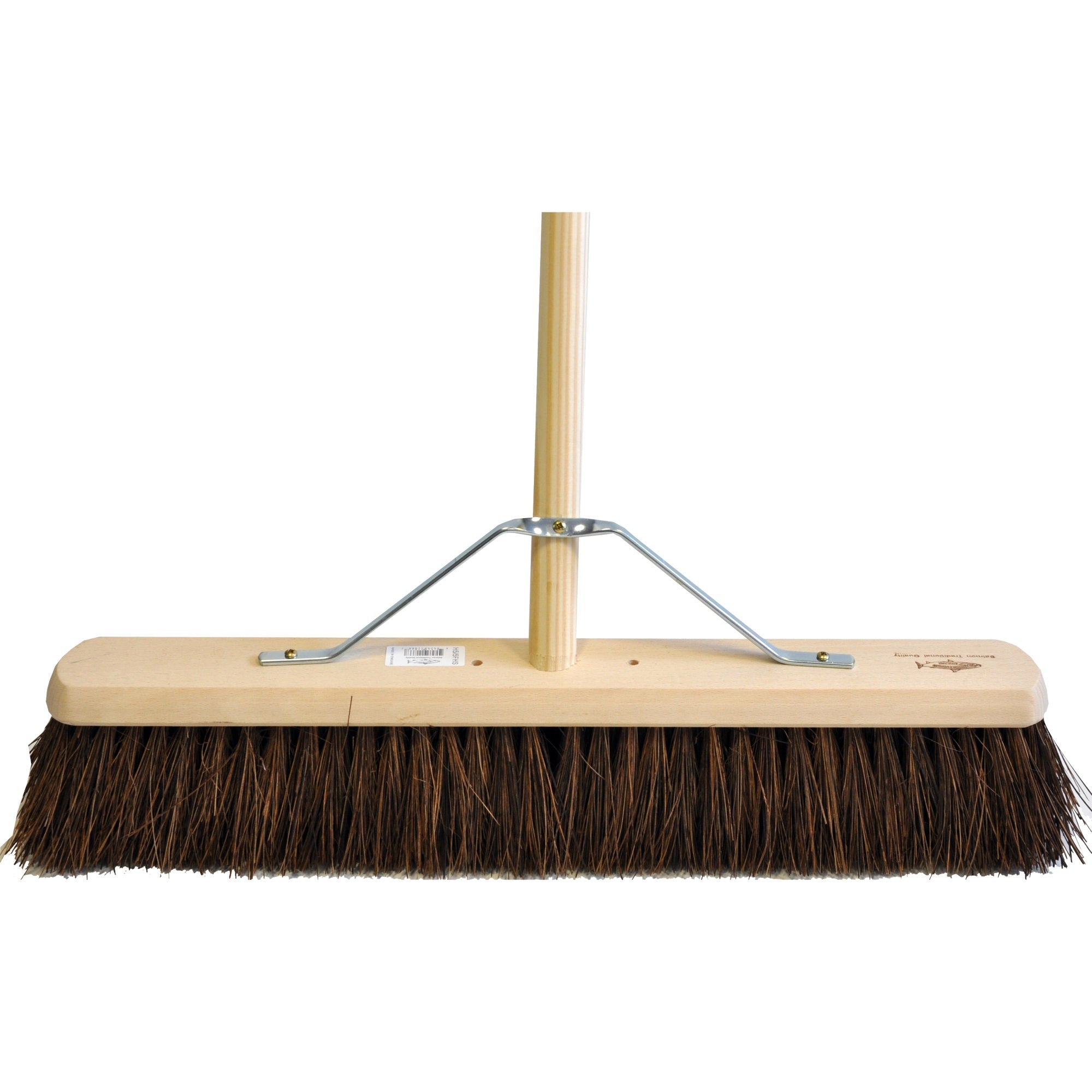 Hill Brush H5/5FHS Medium 610mm Platform Broom Fitted with Handle and Stay Brushes / Brooms Hill Brush Brand_Hill Brush Co Cleaning Equipment Collections_Cleaning Equipment Hill Brush Company iowonly Not Google Product Type_Brushes / Brooms Restricted