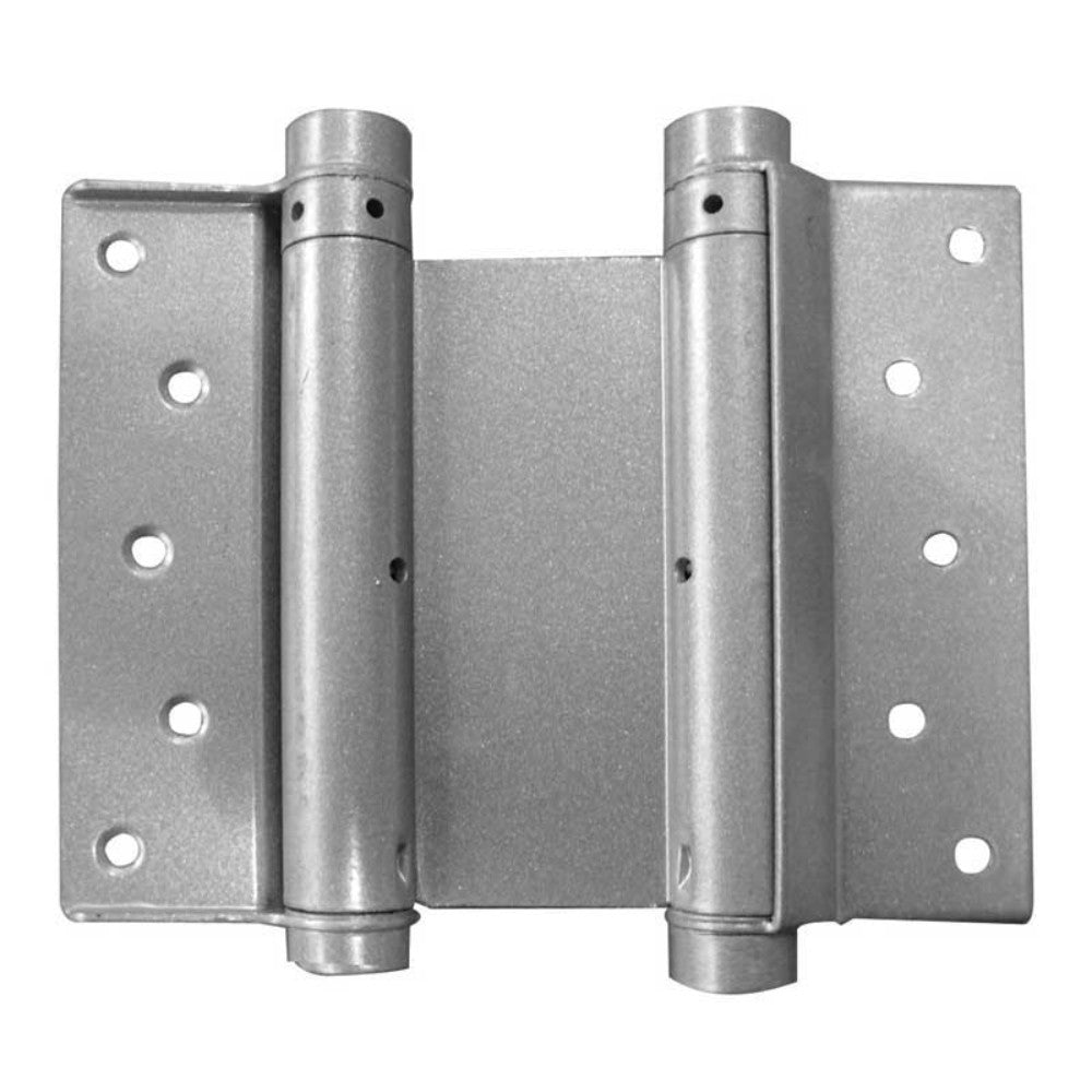 Frelan HG3005D Double Action Spring Hinges 6" Pair in Grey - Premium Hinges from Frelan Hardware - Just $39.95! Shop now at W Hurst & Son (IW) Ltd