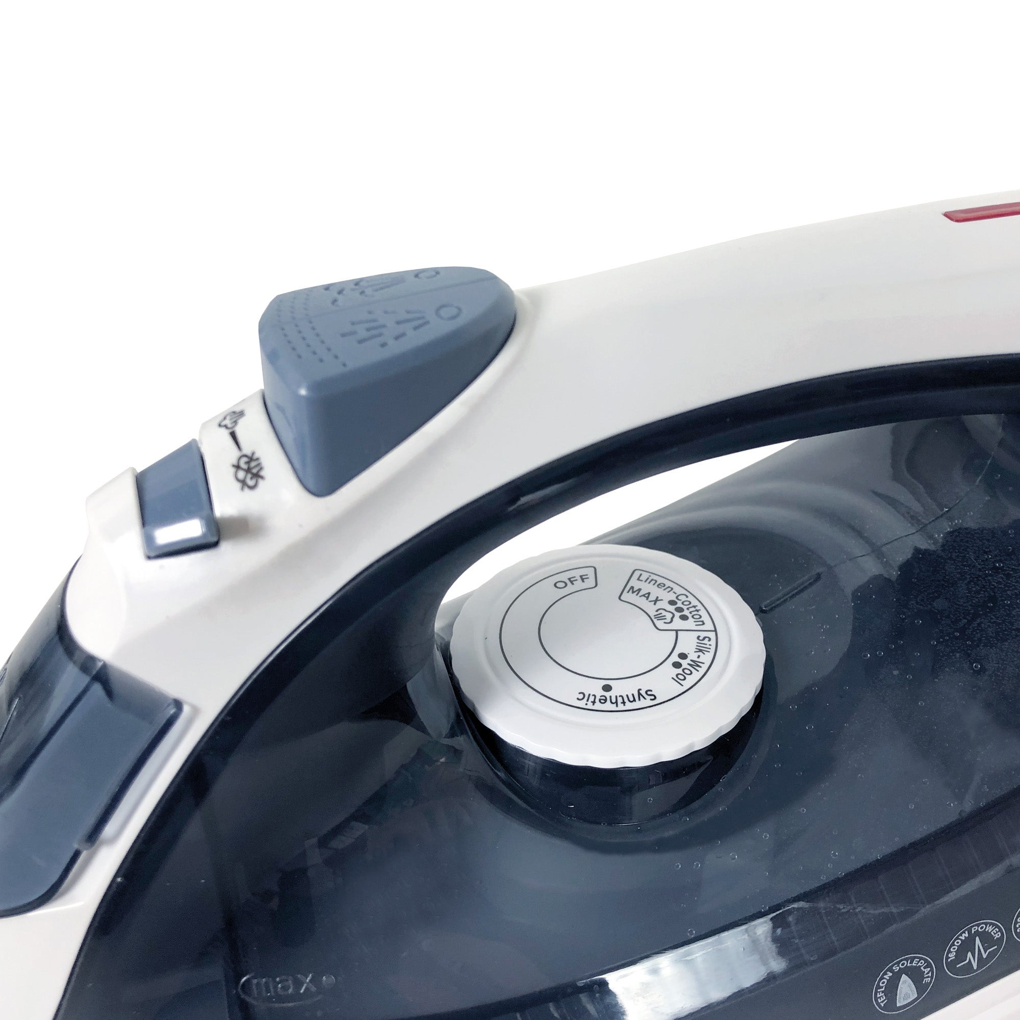 Igenix IG3116 Powersteam Lite 1600w Steam Iron - Blue & White - Premium Steam Irons from igenix - Just $13.50! Shop now at W Hurst & Son (IW) Ltd