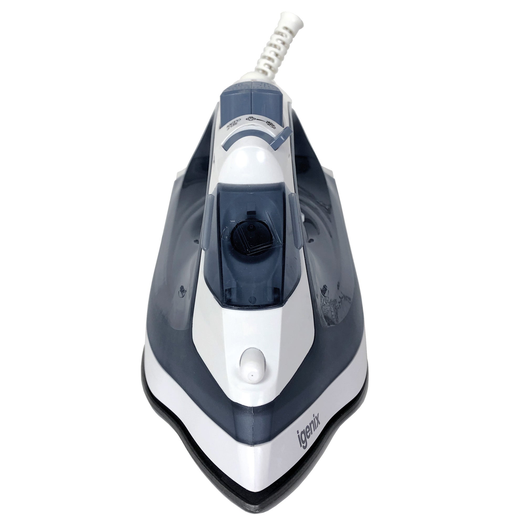 Igenix IG3116 Powersteam Lite 1600w Steam Iron - Blue & White - Premium Steam Irons from igenix - Just $13.50! Shop now at W Hurst & Son (IW) Ltd