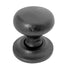 Frelan JAB85 Mushroom Shaped 25mm Cupboard Knob - Black Iron - Premium Cupboard Knobs from Frelan Hardware - Just $3.95! Shop now at W Hurst & Son (IW) Ltd