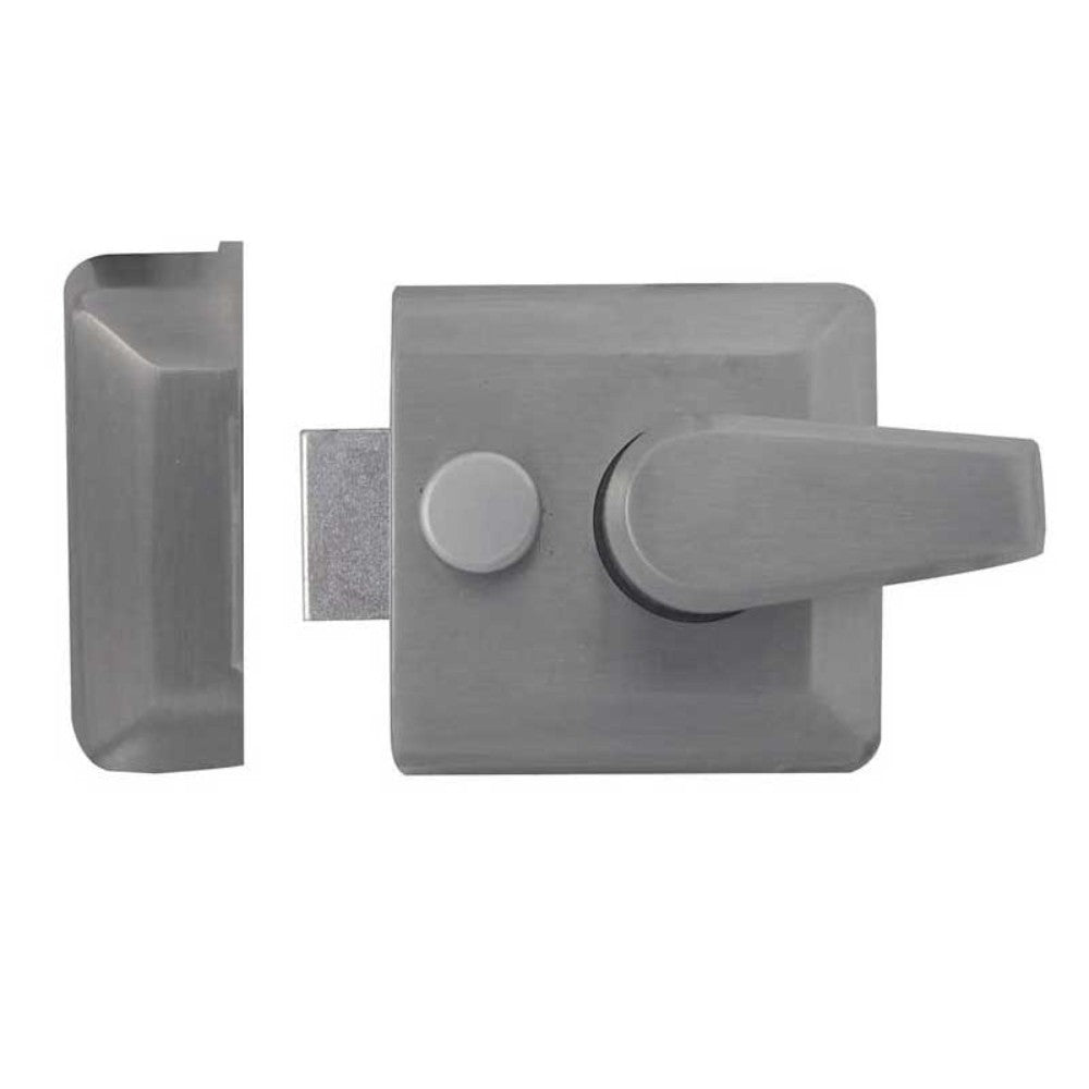 Frelan JL5031SC Standard Nightlatch Set - 40mm Backset - Satin Chrome - Premium Door Locks from Frelan Hardware - Just $25.99! Shop now at W Hurst & Son (IW) Ltd