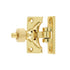 Frelan JV88PB Brighton Window Fastener - Finish Options Polished Brass Window Locks Frelan Hardware Brand_Frelan Collections_Window Furniture Frelan Hardware Google Product Locks Padlocks and Security Product Type_Window Locks Window Furniture