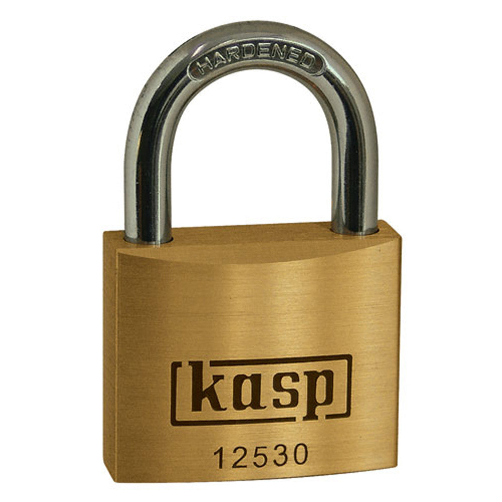Kasp K12530D Premium Brass Padlock 30mm - Premium Padlocks from KASP - Just $7.99! Shop now at W Hurst & Son (IW) Ltd