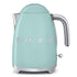 Smeg 1.7Ltr Jeg Kettle - Pastel Green Electric Kettles Smeg Brand_Smeg Collections_Kettles Electric Kettles Google Product Kettles Mothers Day Product Price_£50.00 and Over Product Type_Kettles Smeg