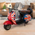 Lesser & Pavey LP42169 Vintage Union Jack Scooter Ornament Ornaments LESSER & PAVEY Apr23 Brand_Lesser and Pavey Collections_Giftware Decor & Giftware Fathers Day Giftware Google Product Home Lesser & Pavey Mark.Williams Ornaments Product Type_Ornaments