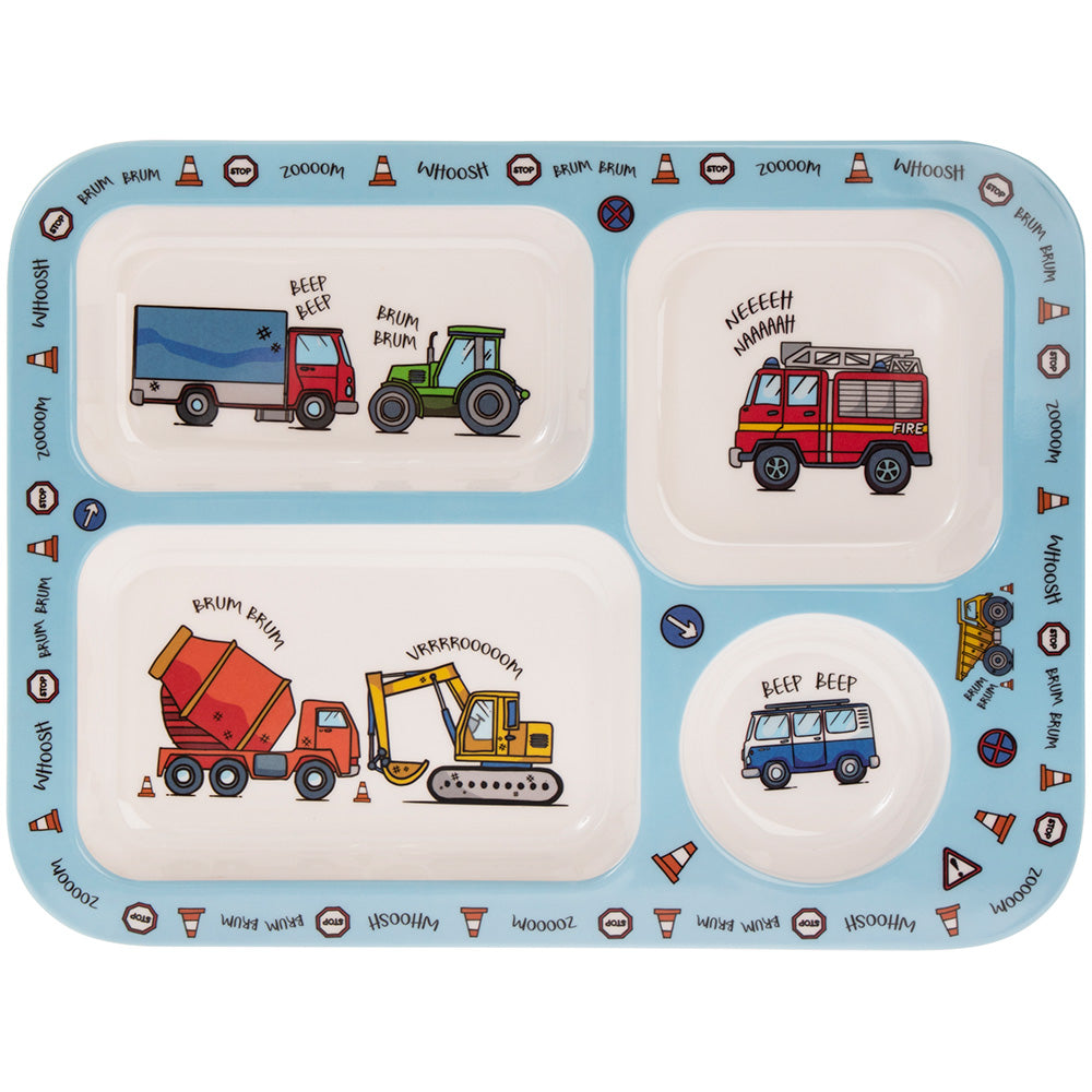 Lesser & Pavey LP42481 Vehicles Melamine Eating Tray - Premium Picnic Dining from LESSER & PAVEY - Just $6.4! Shop now at W Hurst & Son (IW) Ltd