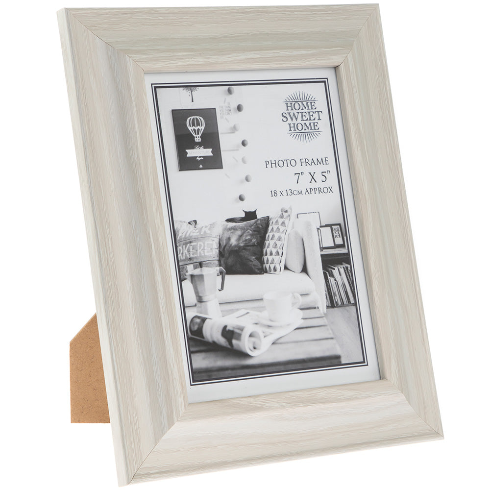 Lesser & Paver Home Sweet Home Light Grey Wood Photo Frame - Various Sizes - Premium Picture Frames from LESSER & PAVEY - Just $2.99! Shop now at W Hurst & Son (IW) Ltd