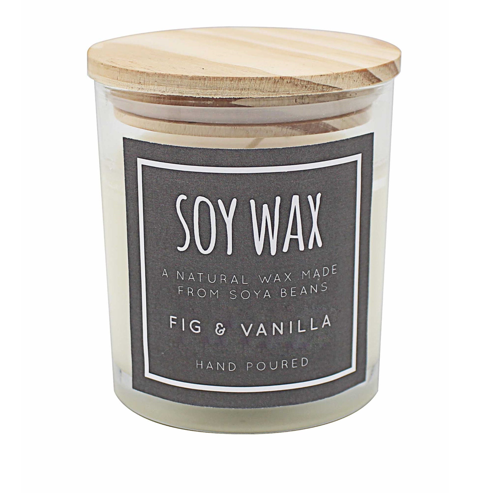 Desire LP43759 Soy Wax Medium Scented Candle - Fig & Vanilla - Premium Scented Candles from LESSER & PAVEY - Just $3.95! Shop now at W Hurst & Son (IW) Ltd