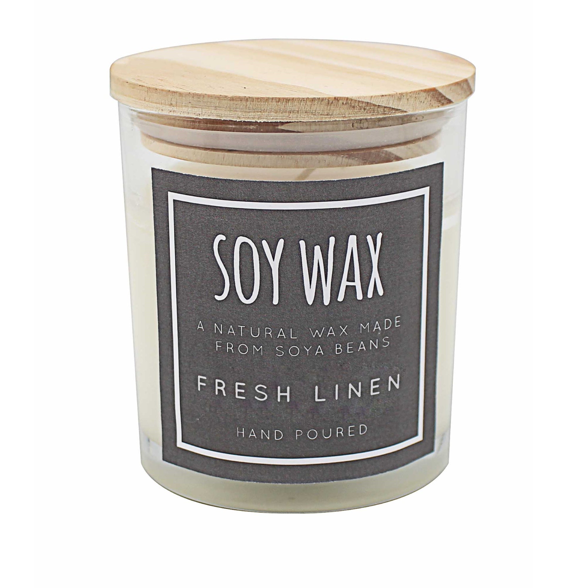 Desire LP43765 Soy Wax Medium Scented Candle - Fresh Linen - Premium Scented Candles from LESSER & PAVEY - Just $3.95! Shop now at W Hurst & Son (IW) Ltd