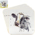 Country Life LP49078 Set of 4 Coasters - Cow - Premium Coasters from LESSER & PAVEY - Just $2.70! Shop now at W Hurst & Son (IW) Ltd