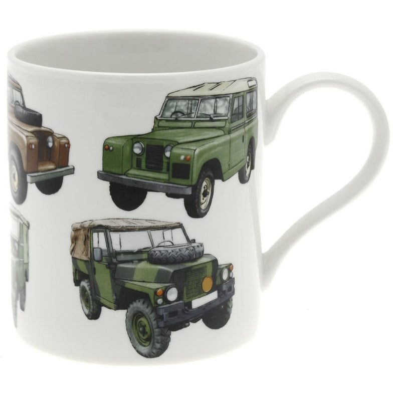 Lesser & Pavey LP91135 Classic 4X4 Fine China Mug Mugs LESSER & PAVEY Apr23 Brand_Lesser and Pavey Coffee Collections_Mugs Cups and Saucers Dining & Tableware Fathers Day Google Product Kitchen & Dining Lesser & Pavey Mark.Williams mug Mugs Cups & Saucers Product Type_Single Mugs TEA