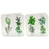 Lesser & Pavey LP95065 Herb Garden Coasters Set of 4 - Premium Table Mats from LESSER & PAVEY - Just $2.75! Shop now at W Hurst & Son (IW) Ltd