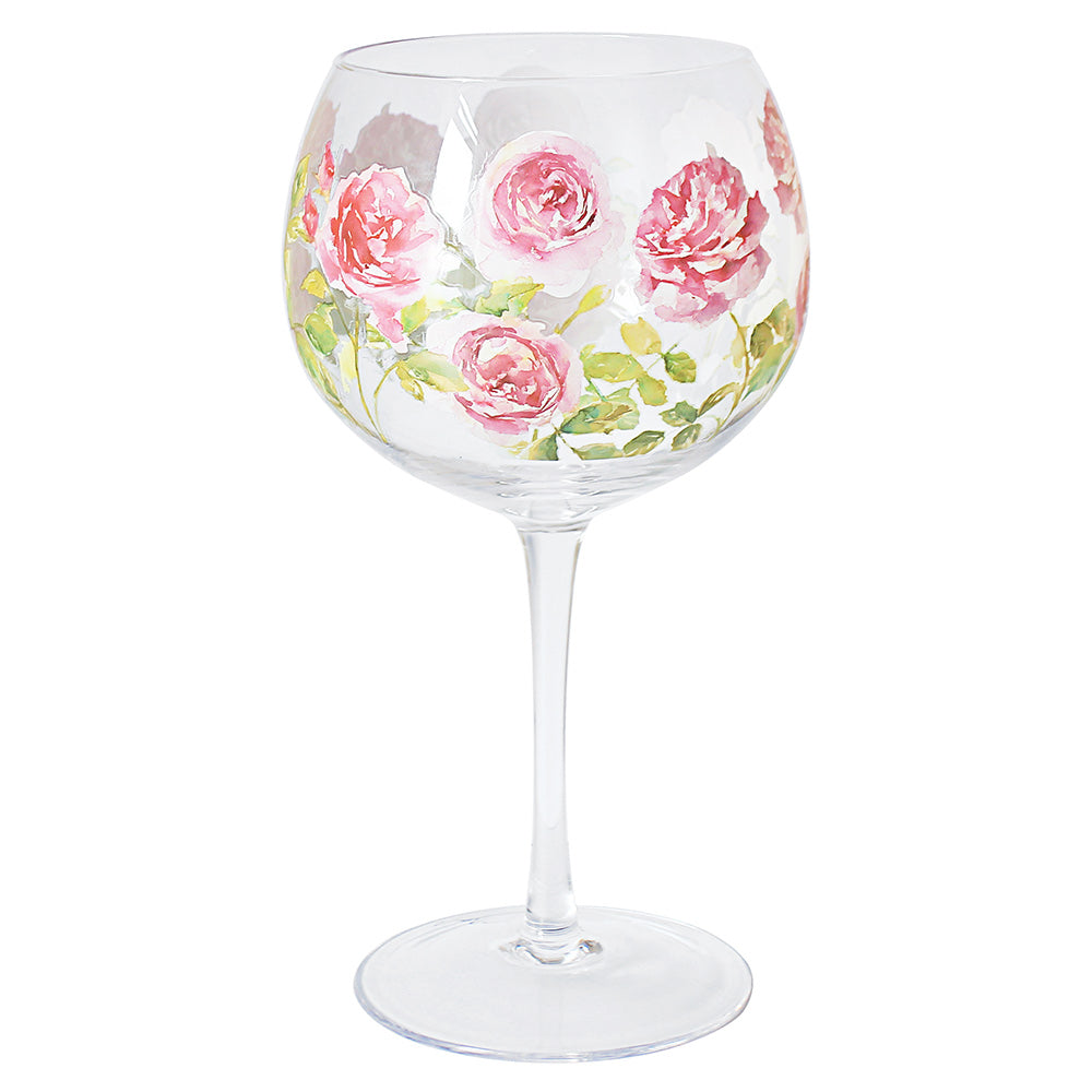 Lesser & Pavey LP95492 Rose Garden Gin Glass - Premium Drinking Glasses from LESSER & PAVEY - Just $9.95! Shop now at W Hurst & Son (IW) Ltd