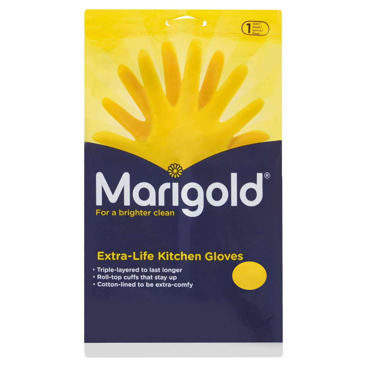 Marigold 055020 Yellow Small Gloves - Premium Gloves from Marigold - Just $4.20! Shop now at W Hurst & Son (IW) Ltd