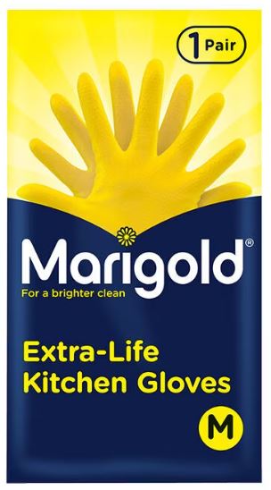 Marigold 055012 Yellow Medium Gloves - Premium Gloves from Marigold - Just $4.20! Shop now at W Hurst & Son (IW) Ltd