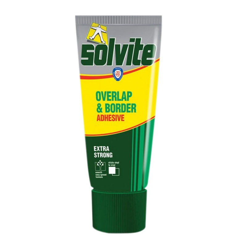 Solvite Overlap & Border Adhesive - 240g - Premium Wallpaper Adhesives from Solvite - Just $8.95! Shop now at W Hurst & Son (IW) Ltd