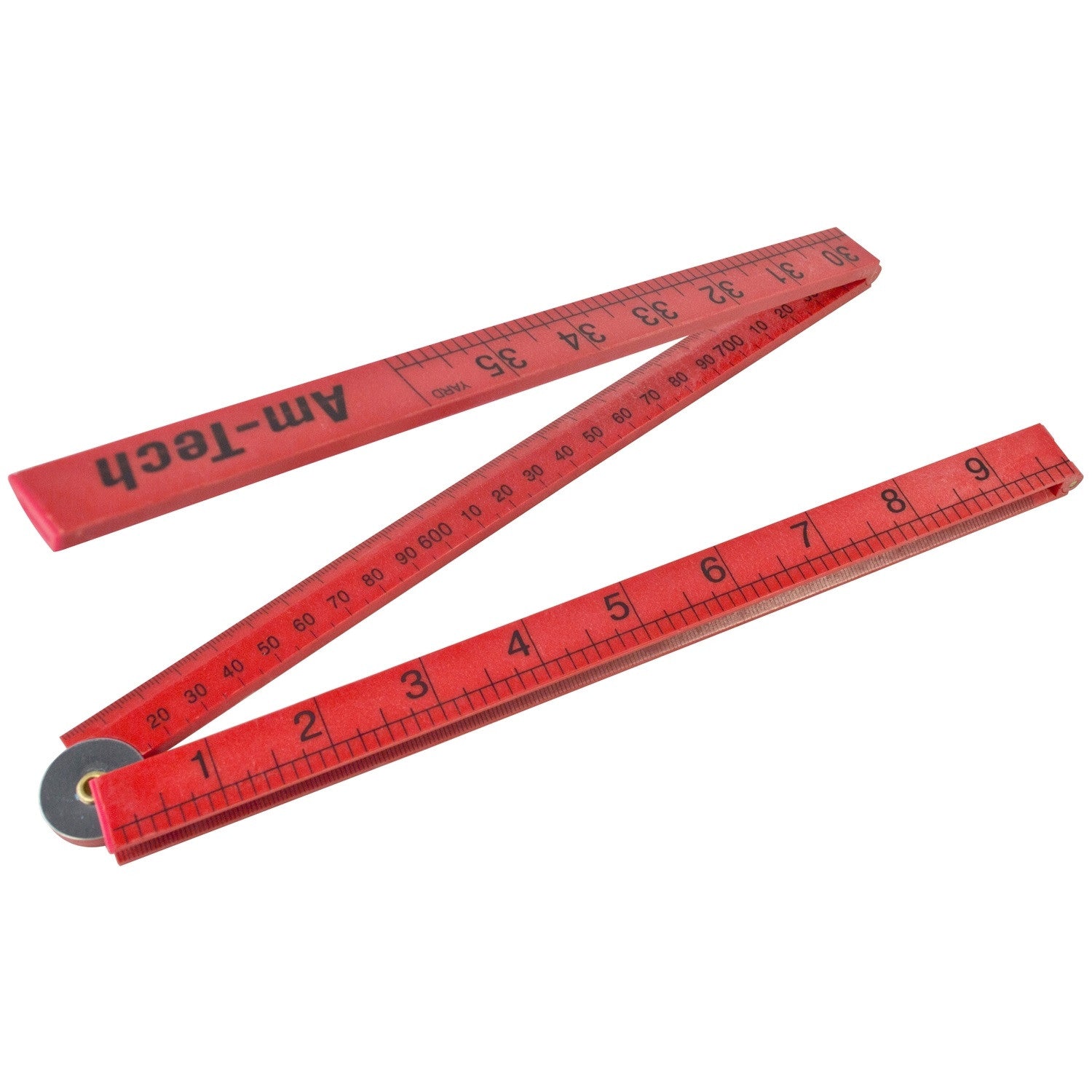 Amtech P5185 Folding Plastic Rule 1Mtr - Premium Rules from DK Tools - Just $2.5! Shop now at W Hurst & Son (IW) Ltd