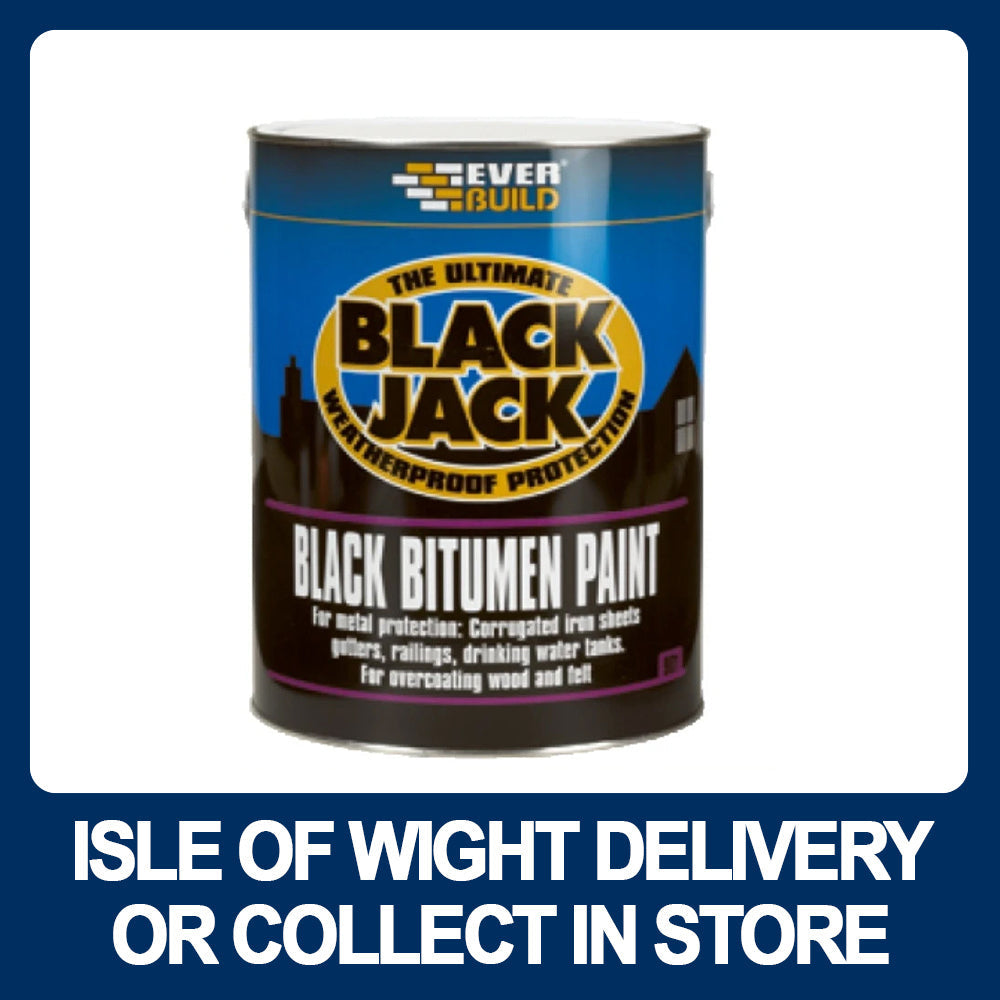 Everbuild Black Jack Bitumen Paint Roof Seals / Mastics everbuild Brand_Everbuild iowonly Not Google Product Type_Roof Seals / Mastics Restricted Specialist Paints