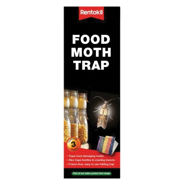 Rentokil FMF01 Food Moth Trap - Pack of 3 - Premium Insect from Rentokil - Just $5.5! Shop now at W Hurst & Son (IW) Ltd