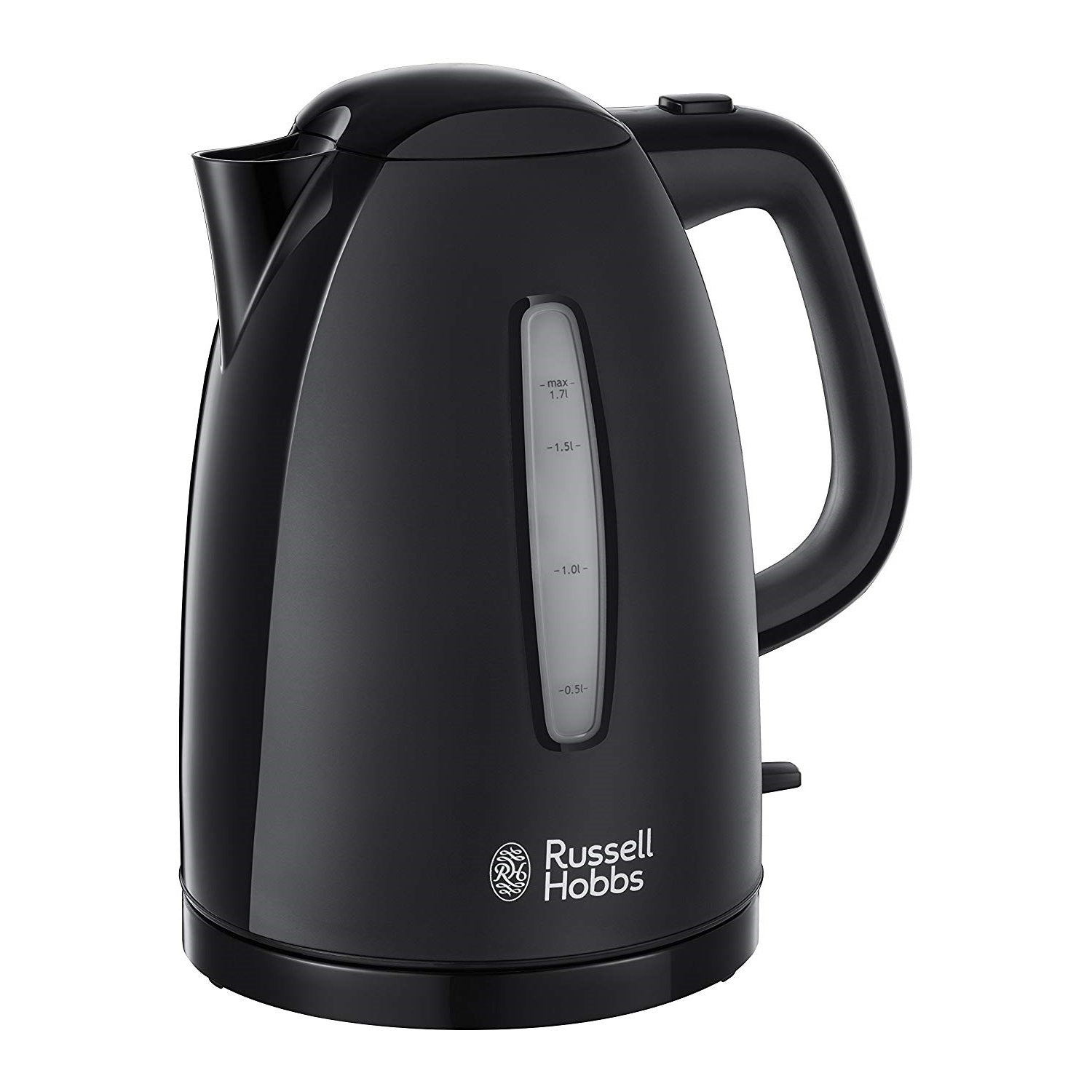 Russell Hobbs 21271 Textures Jug Kettle Black 3Kw 1.7Ltr - Premium Electric Kettles from Russell Hobbs - Just $24.50! Shop now at W Hurst & Son (IW) Ltd