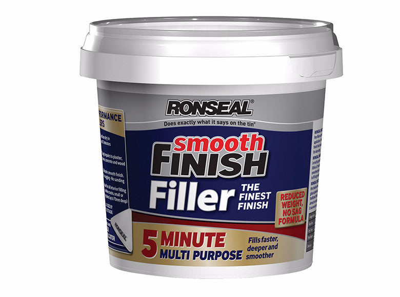 Ronseal Smooth Finish 5 Minute Multi Purpose Filler - Various Sizes - Premium Fillers from RONSEAL - Just $5.80! Shop now at W Hurst & Son (IW) Ltd