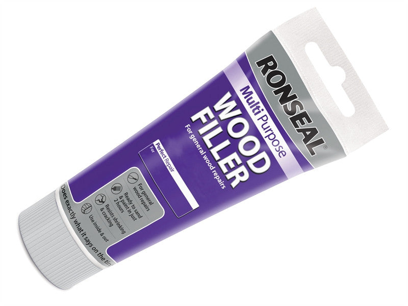 Ronseal Multi Purpose Wood Filler 100g - Various Colours - Premium Fillers from RONSEAL - Just $4.50! Shop now at W Hurst & Son (IW) Ltd