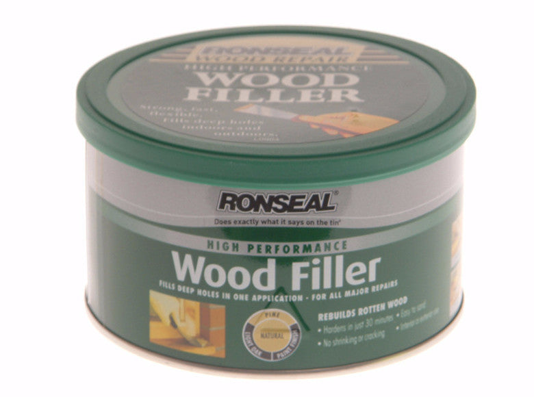 Ronseal High Performance Wood Filler 275g - Various Colours - Premium Fillers from RONSEAL - Just $13.5! Shop now at W Hurst & Son (IW) Ltd