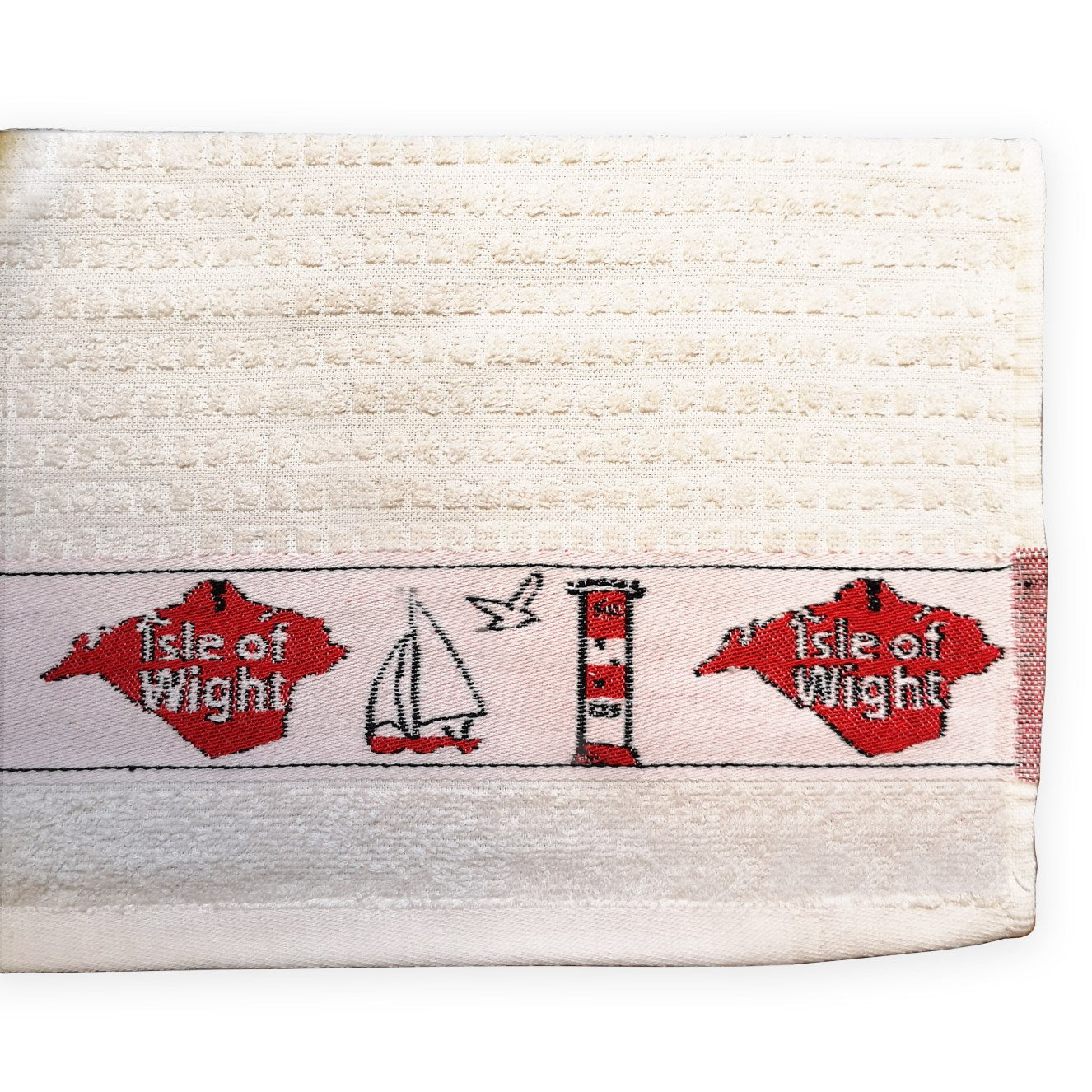 IOW Banner Terry Kitchen Towel 50x65cm - Various Colours Red Hand / Tea Towels W J Nighs Cleaning Equipment Collections_Cleaning Equipment Google Product Kitchenware Product Type_Hand / Tea Towels W J Nighs