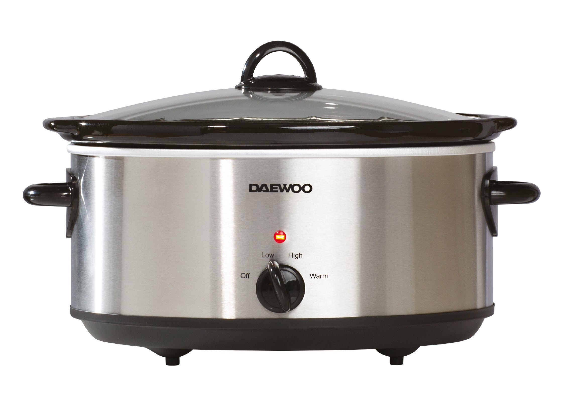 Daewoo SDA1364 Slow Cooker Stainless Steel 3.5ltr - Premium Slow Cookers from Eurosonic - Just $21.0! Shop now at W Hurst & Son (IW) Ltd