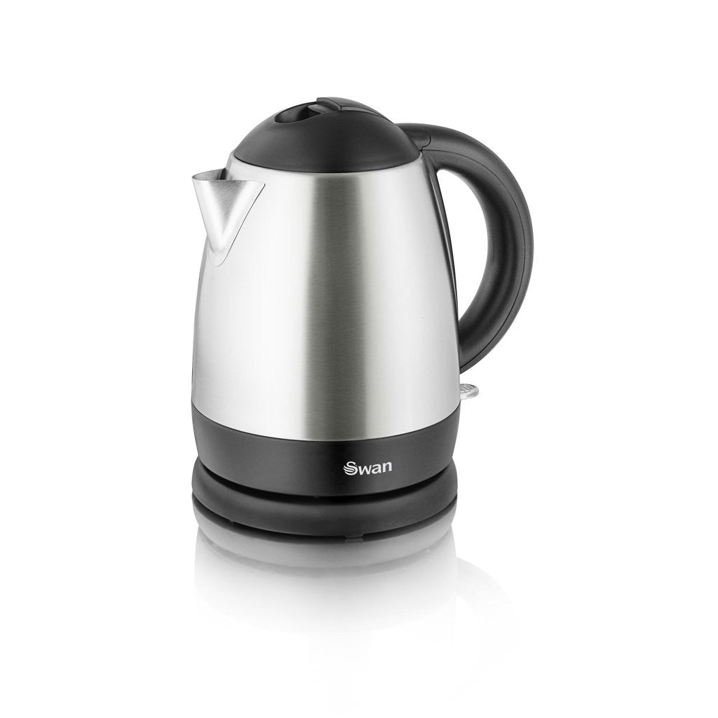 Swan SK31020N Stainless Steel Kettle 1Ltr - Premium Electric Kettles from Swan - Just $28.99! Shop now at W Hurst & Son (IW) Ltd