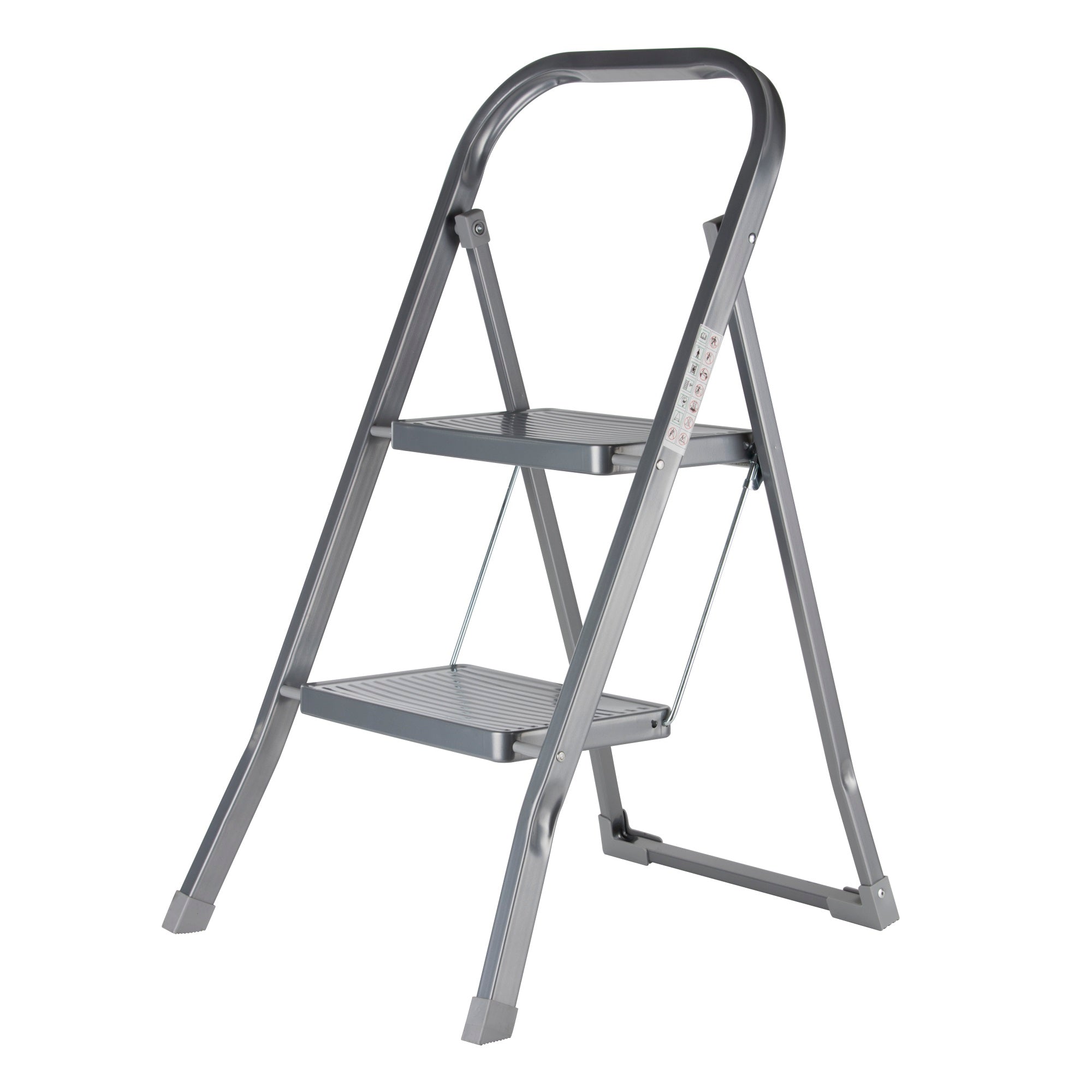 Our House SR20053 Folding 2 Tread Step Stool Steel - Premium Household Steps from Our House Products - Just $21.0! Shop now at W Hurst & Son (IW) Ltd