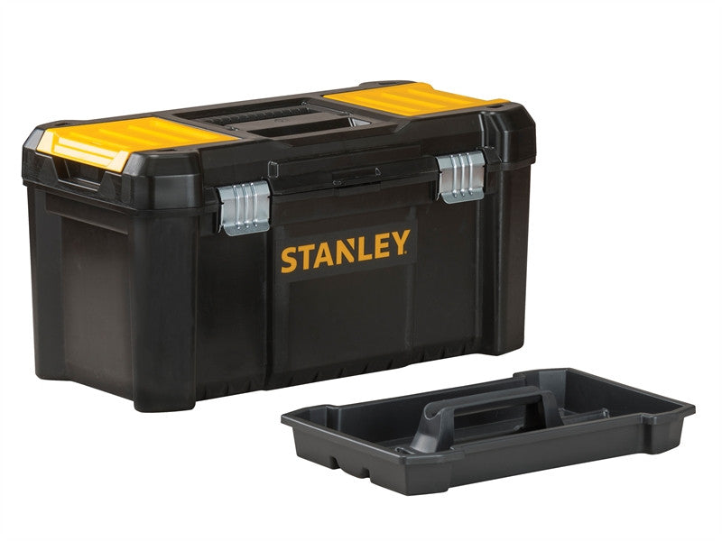Stanley 175515 Basic Toolbox with Organiser Top 12.1/2in - Premium Tool Boxes from Stanley - Just $13.5! Shop now at W Hurst & Son (IW) Ltd