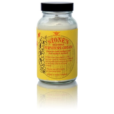 Stone's STFCM227 Beeswax Furniture Cream 227ml - White - Premium Polishes from Stone's - Just $8.5! Shop now at W Hurst & Son (IW) Ltd