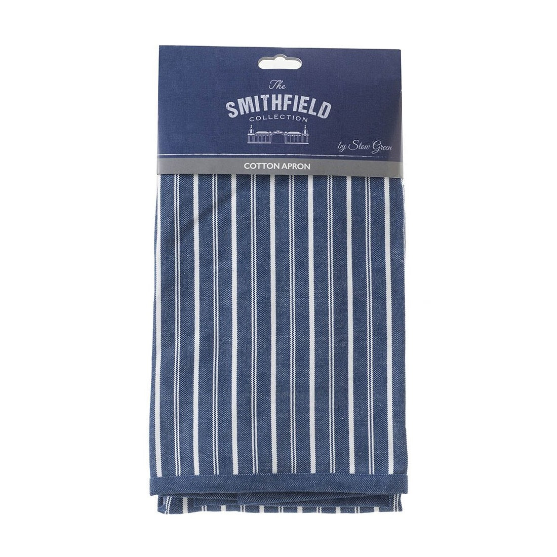 Stow Green 4700/SMBS Smithfield Cotton Apron - Butchers Stripe - Premium Aprons from Stow Green - Just $19.75! Shop now at W Hurst & Son (IW) Ltd