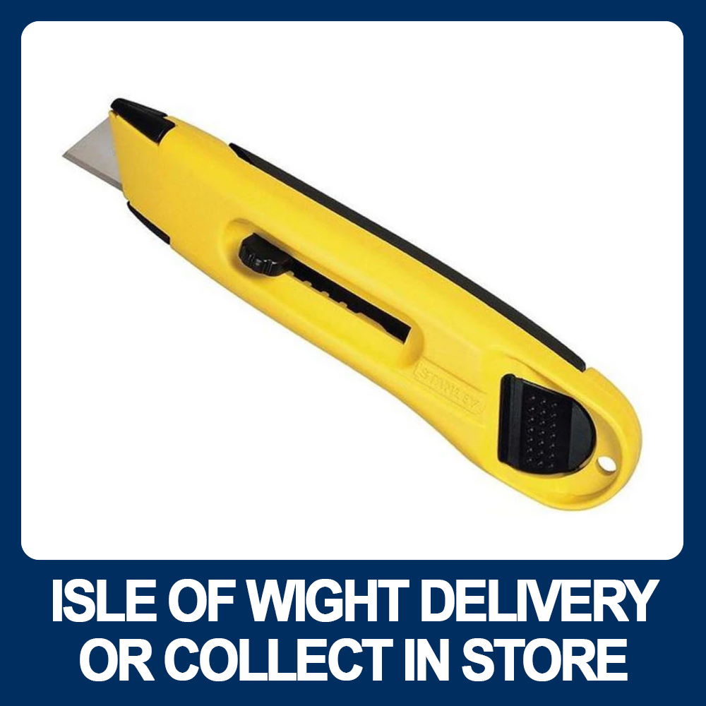Stanley 010088 Lightweight Retractable Knife - Premium Knives from STANLEY - Just $4.56! Shop now at W Hurst & Son (IW) Ltd
