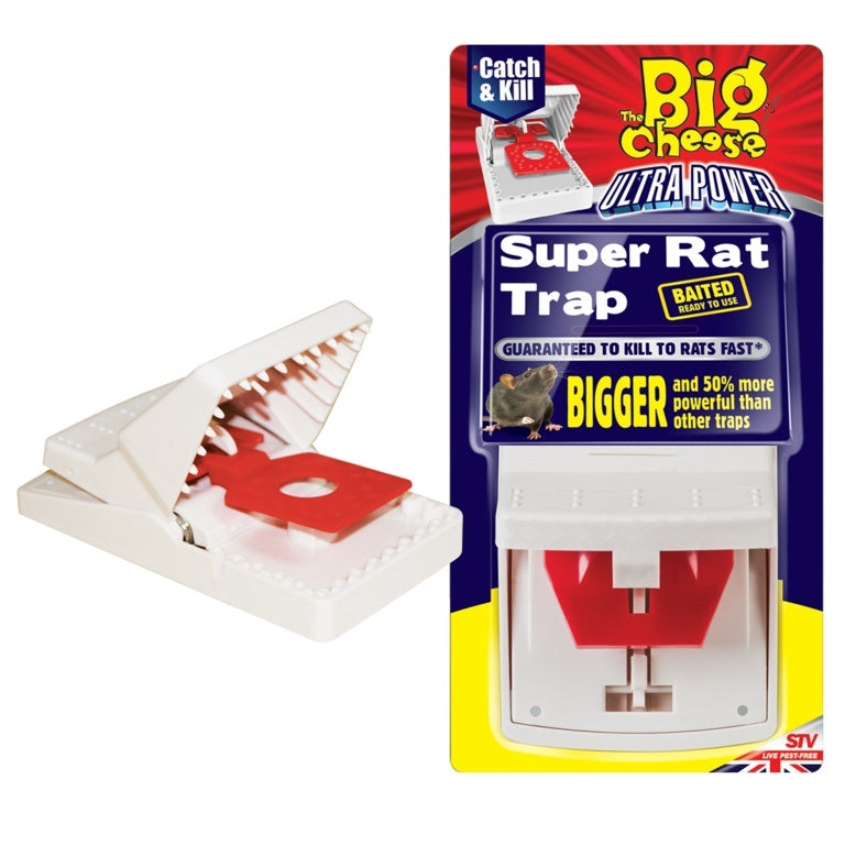 The Big Cheese STV108 Ultra Power Super Rat Trap - Premium Rodent from STV - Just $11.50! Shop now at W Hurst & Son (IW) Ltd