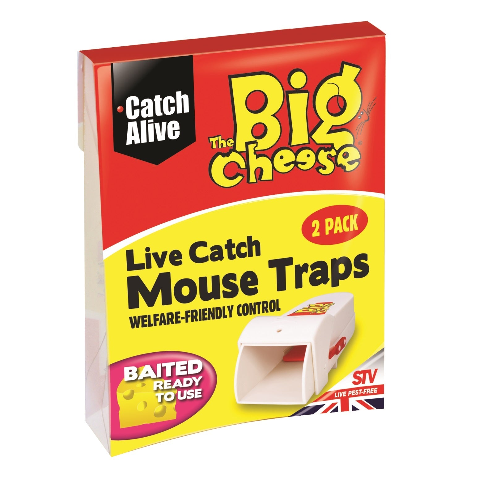 STV Big Cheese Self Set Multi Catch Mouse Trap - Rodent Traps