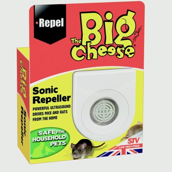 The Big Cheese STV717 Sonic Mouse & Rat Repeller - Premium Rodent from STV - Just $19.99! Shop now at W Hurst & Son (IW) Ltd