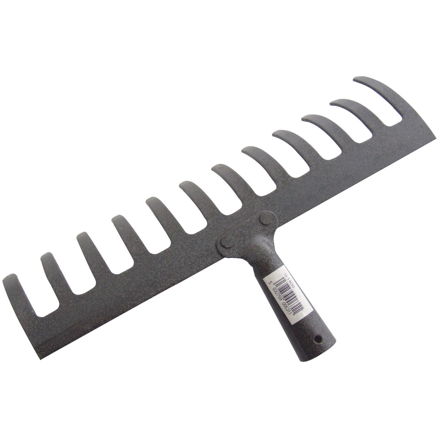 Amtech U1400 12 Tooth Rake - Head Only Rakes / Leaf Collectors DK Tools Am-tech Amtech DK Tools Garden Tools Google Product Product Type_Rakes / Leaf Collectors Rakes / Leaf Collectors