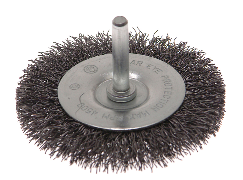 Faithfull FAIWBS50C Wire Brush 50mm x 6mm Shank 0.30mm - Premium Wire Brush Attachments from Faithfull - Just $3.50! Shop now at W Hurst & Son (IW) Ltd