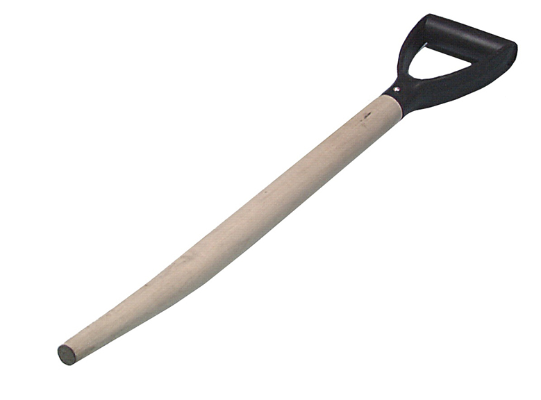 PYD Plastic Handle with Bent Wooden Taper 71cm (28in) - Premium Spades / Shovels from FAITHFULL - Just $12.95! Shop now at W Hurst & Son (IW) Ltd