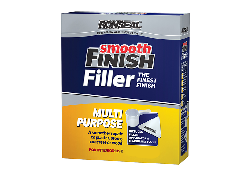Ronseal Smooth Finish Multi Purpose Wall Powder Filler - Various Sizes - Premium Fillers from RONSEAL - Just $4.30! Shop now at W Hurst & Son (IW) Ltd