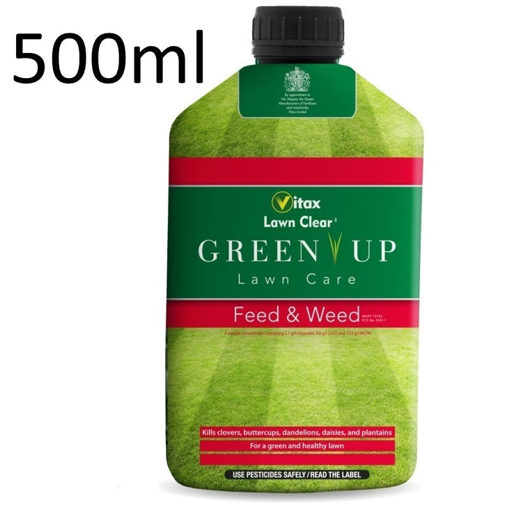 Vitax Green Up Liquid Feed & Weed Lawn Care - Various Sizes - Premium Lawn Feed / Weed from VITAX - Just $7.99! Shop now at W Hurst & Son (IW) Ltd