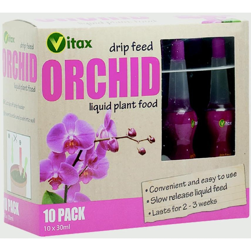 Vitax 6DFO1 Orchid Drip Feed - Pack of 10 x 30ml Plant Food VITAX Brand_Vitax Collections_Feeds / Compost Feeds & Compost Greenhouse & Growing iowonly Not Google Product Type_Plant Food Restricted Vitax