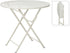 Koopman Bistro  Table & Chair set - Chalk - Premium Outdoor Furniture from Koopman - Just $249.95! Shop now at W Hurst & Son (IW) Ltd