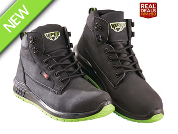 Scan XMS21VIPER7 Viper SBP Safety Boots UK 7 EUR 41 - Premium Boots / Shoes from SCAN - Just $24.99! Shop now at W Hurst & Son (IW) Ltd